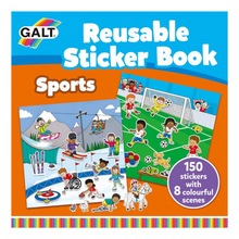Cargar imagen en el visor de la galería, ¡Nuevo! Libro de stickers reusable-Deportes
